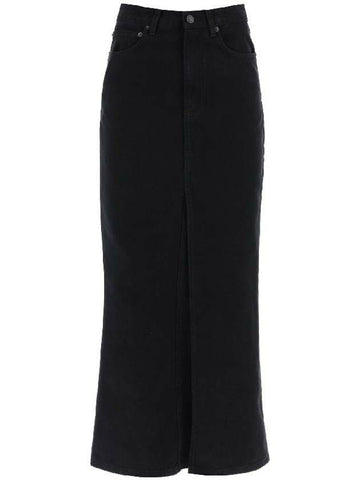 Balenciaga Denim Long Skirt 133028268