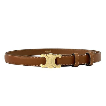 Celine Triofe Logo Natural Calfskin Belt 18mm 155264650
