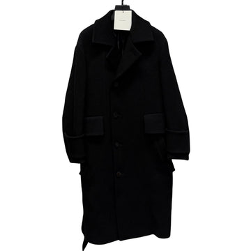 Wooyoungmi Turn-Up Belted Wool Coat 155264695