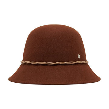 HELEN KAMINSKI Hut Helene Dunkelbraun Cloche Damen Bucket Hat HAT51844 124430547