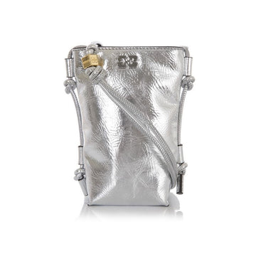 Ganni 24FW A6142 018 BOU Crossbody Metallic Mini Bag 105616531