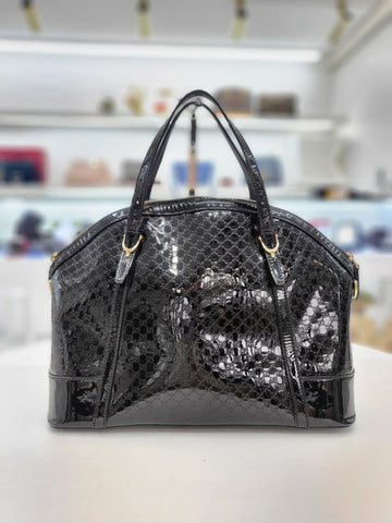 Gucci Patent Top Handle Tote Shoulder Bag 309614 155272059