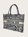 DIOR ブルーエクリュトワルドジュイ北トートミディアム 155272215 [P]
