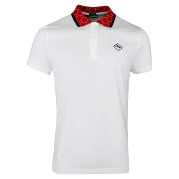 J Lindeberg 23SS GLEN POLO Regular Fit T-Shirt White GMJT07614 0000 49532002