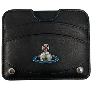 VIVIENNE WESTWOOD 25FW ORBロゴハーフムーンカード財布 ブラック 54030002U L001L N403 150834896