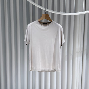 LORO PIANA シルクコットンクルーネック半袖Tシャツ L 155289367