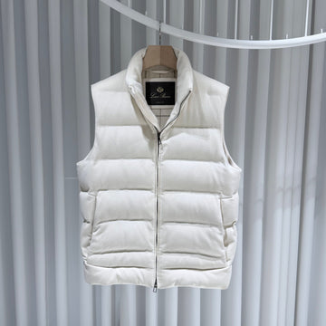 LORO PIANA Kaschmir Grün Storm System Steppweste 155289444