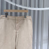 LOUIS VUITTON レザー パッチ コットン チノ デニム パンツ ベージュ 52 155289490 [P]
