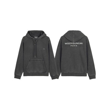 Wooyoungmi Men's Back Logo Hoodie 148445819