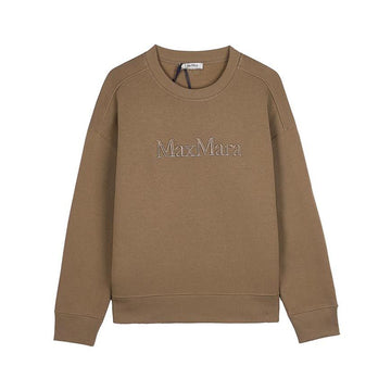 MAXMARA 002 FW25 レディース ロゴ コットン トレーナー 148886152