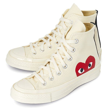 COMME DES GARCONS レッドハート チャックテイラー 70 ハイ スニーカー AZ K112 001 2 155293658