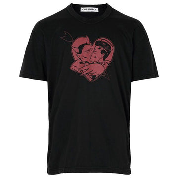 OUR LEGACY 26SS Liebe Geschichte Druck Loose T-Shirt 155294829