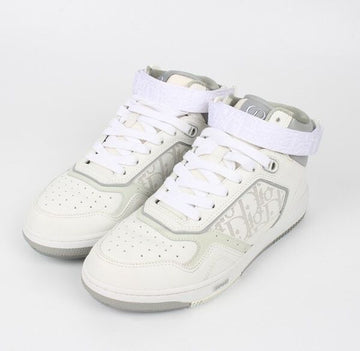 Dior B27 Oblique High-Top Sneakers White 39(260) 155295071