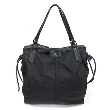 BURBERRY Schwarze Nylon Buckley Shopper Tasche 3515995 155301081