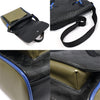 GIORGIO ARMANI Schwarzes Adler-Muster geprägte Leder-Bird-Patch Messenger-Crossbody-Tasche 155301268 [P]