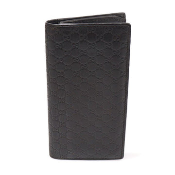 GUCCI Braune Mikro-GG-Logo Leder Geldbörse 449245 155301509