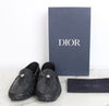 DIOR ダイヤモンドグレインレザー ローファー ブラック 42(270) 155302165 [P]