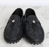DIOR ダイヤモンドグレインレザー ローファー ブラック 42(270) 155302165 [P]