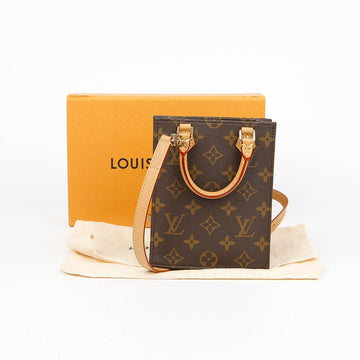 LOUIS VUITTON Petite Sac Plat Tote Schultertasche 154950822