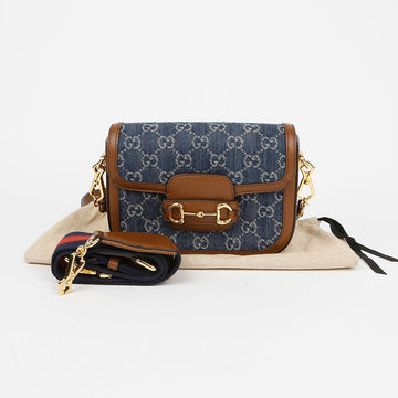 GUCCI Minisignature-Umhängetasche 1955 mit Pferdebit 154953159