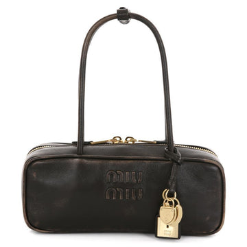 MIU MIU ボ ナパ レザー スモール ショルダーバッグ 25FW 5BB173 AF6P F0201 149529115