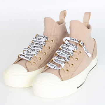 DIOR ニットハイカットスニーカー 34.5(215) 155303242