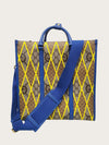 Gucci Large Tote Bag with GG Rombus Supreme Print 145753743 [P]