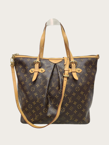 Louis Vuitton Monogram Palermo Tote Shoulder Bag 142603858