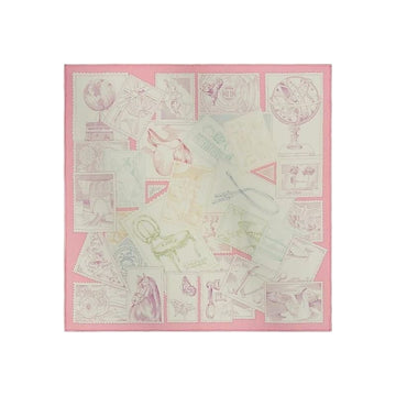 Hermes Silk Women's Scarf with Ruling Edges 45 155304581