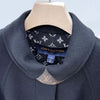 LOUIS VUITTON ダブルフェイスウィメンズコートジャケット ブラック 34 155305937 [P]