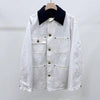 Prada 24FW Cotton Workwear Jacket White 155306137 [P]