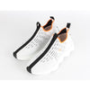 HERMES Eclaire Strick Sneakers Weiß 36.5 155311062 [P]