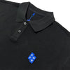 ADER ERROR TRS Tag Polo T-Shirt 01 Schwarz 155312602 [P]
