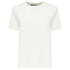 MaxMara Embroidered Logo T-Shirt White 2529976011 001 149268362 [P]