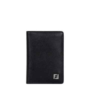 FENDI 26SS ブラック FF スクエア カード財布 155331002