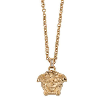 VERSACE クリスタルネックレス ゴールド ラ メデューサ 26SS DG1I125 DJMX KCVO 155331041
