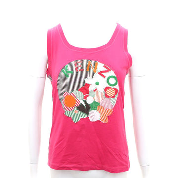 KENZO Logo-Print ärmelloses Top 15813140 155331669