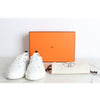 HERMES H ディープ スニーカー ホワイト 38 155333065 [P]
