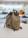 Gucci Canvas Drawstring Backpack 449175 155333528 [P]