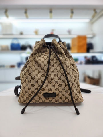 GUCCI キャンバスドローストリングバックパック 449175 155333528