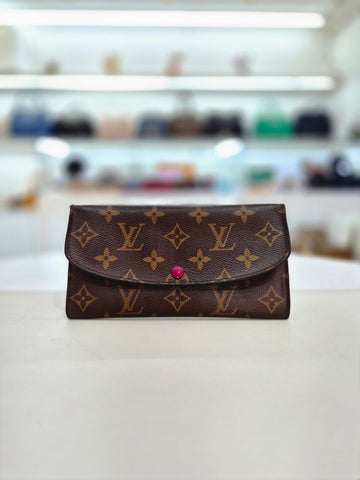 Louis Vuitton Women’s Emily Wallet Pink Long Wallet m60697 155335605