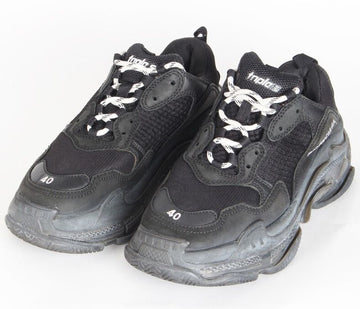 BALENCIAGA Triple S Sneaker Dirty Black 40(250) 155336960