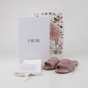 Dior Deway Slippers Size 37 154990506