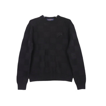 Louis Vuitton Damier Stitch Crewneck Knit Size S 155019449