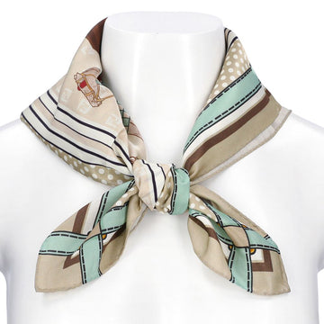 Fendi Cavali Horse All Over Scarf 155340108