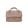 CHANEL Vintage Castle Lock Top Handle Chain Shoulder Bag L688623 155340250 [P]