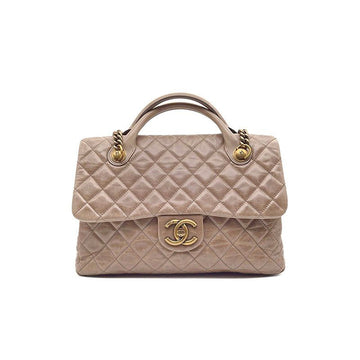 CHANEL Vintage Castle Lock Top Handle Ketten Schultertasche L688623 155340250