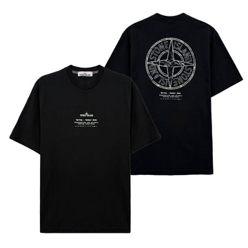 STONE ISLAND 26SS サークル バックロゴ 半袖 Tシャツ 155346650