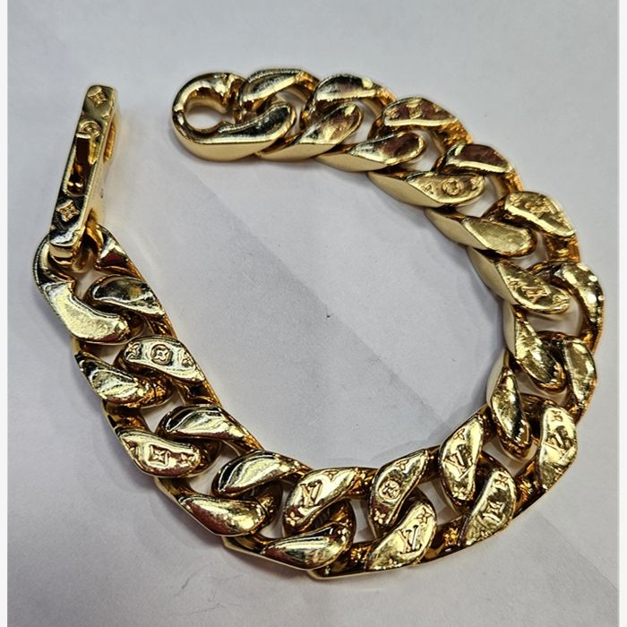 Louis Vuitton Bracelet Chain Gold 155351461 – trenbe