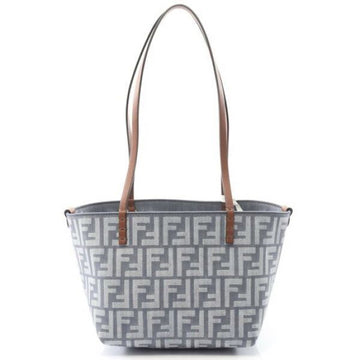 Fendi Roll Small Fabric FF Effect Denim Bag 149390928